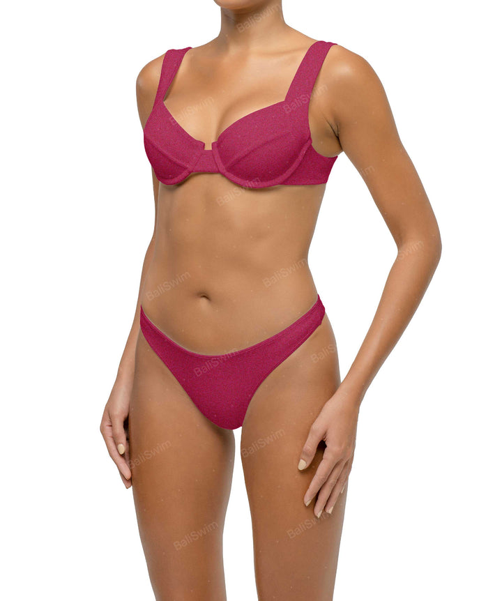 BSWS-B119 Mid Rise Bikini Bottom