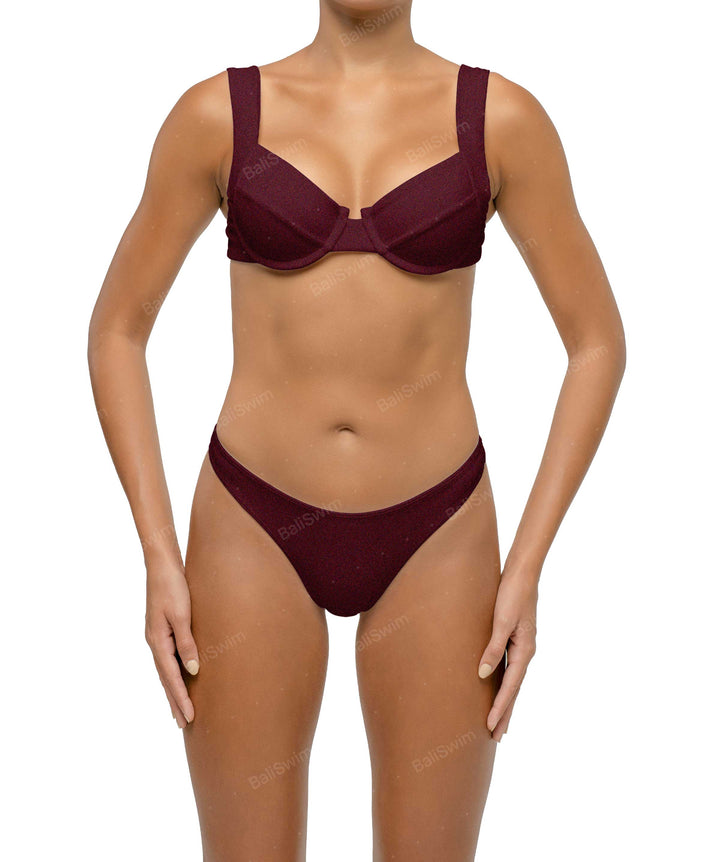 BSWS-B119 Mid Rise Bikini Bottom