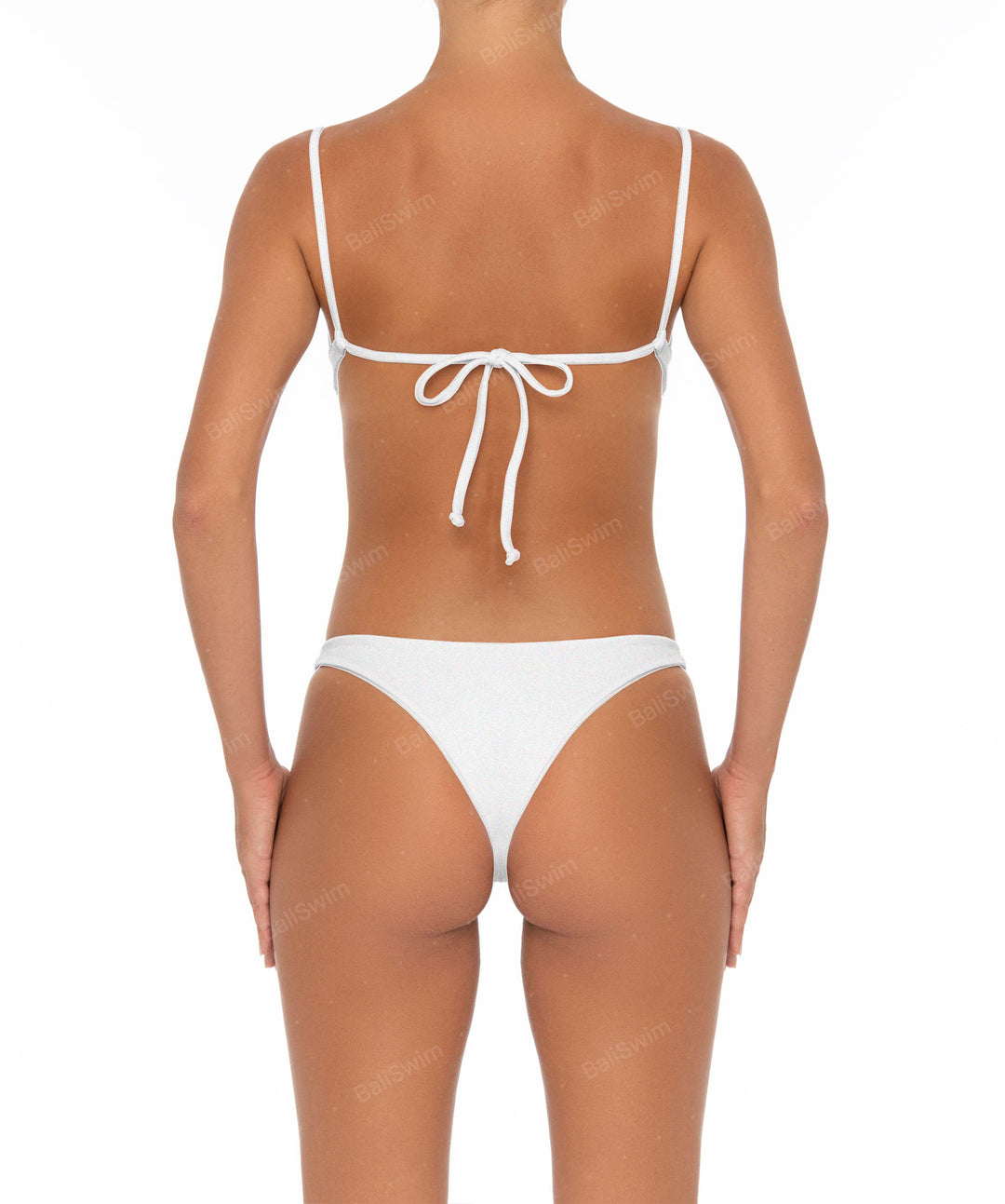 BSWS-B12 Corsage Mid Rise Bikini Bottom