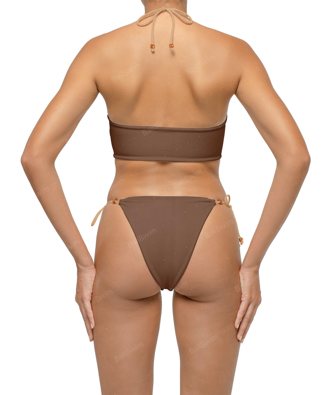 BSWS-B121 Beaded Strappy Bikini Bottom