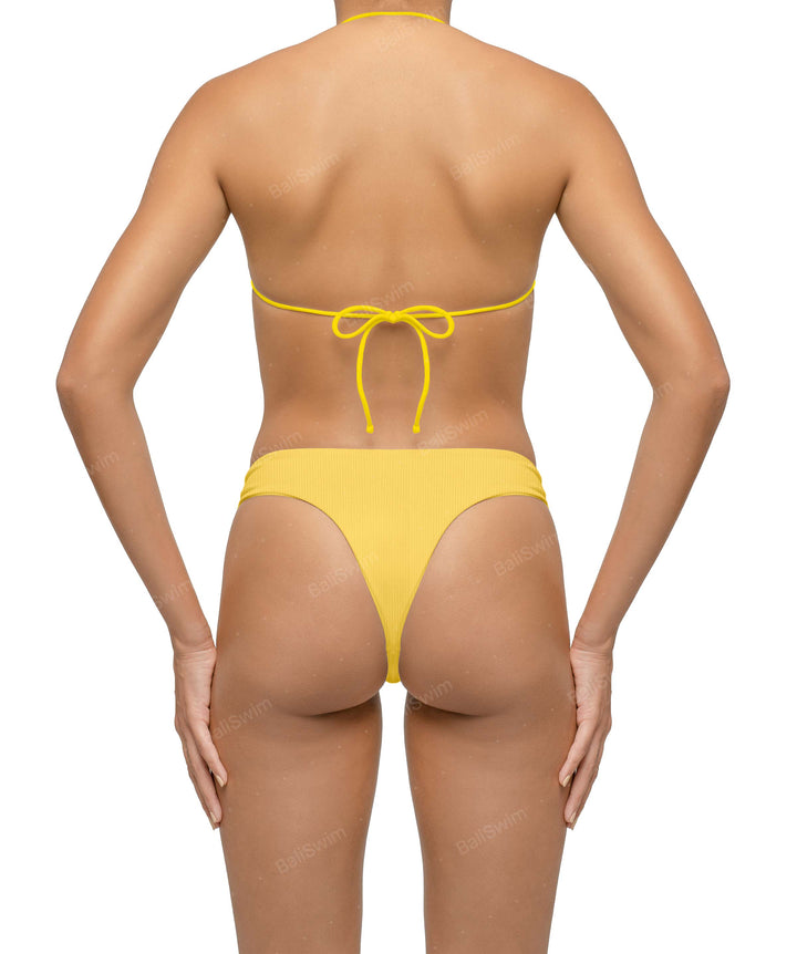 BSWS-T122 Wave Ring Halter Bikini Top