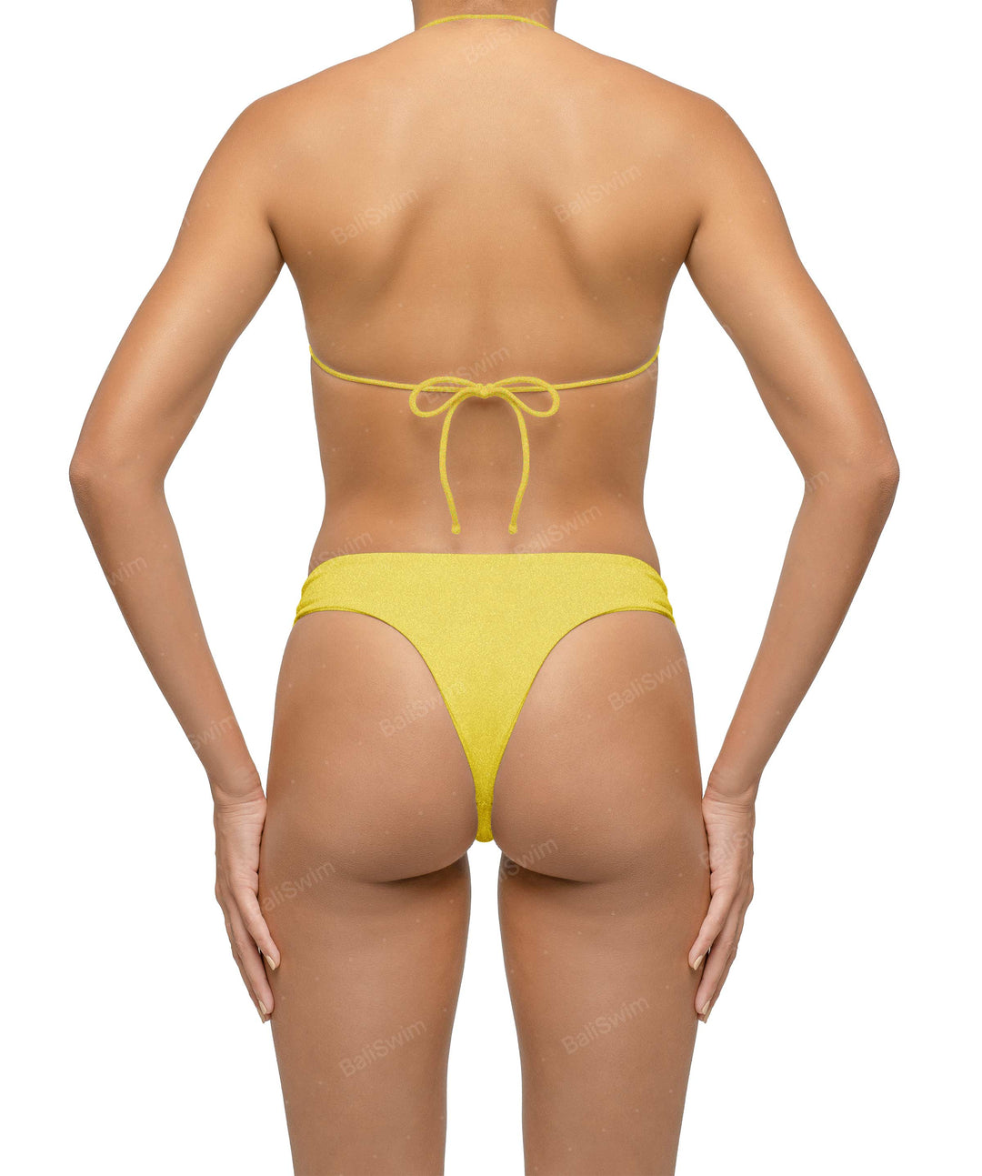 BSWS-T122 Wave Ring Halter Bikini Top