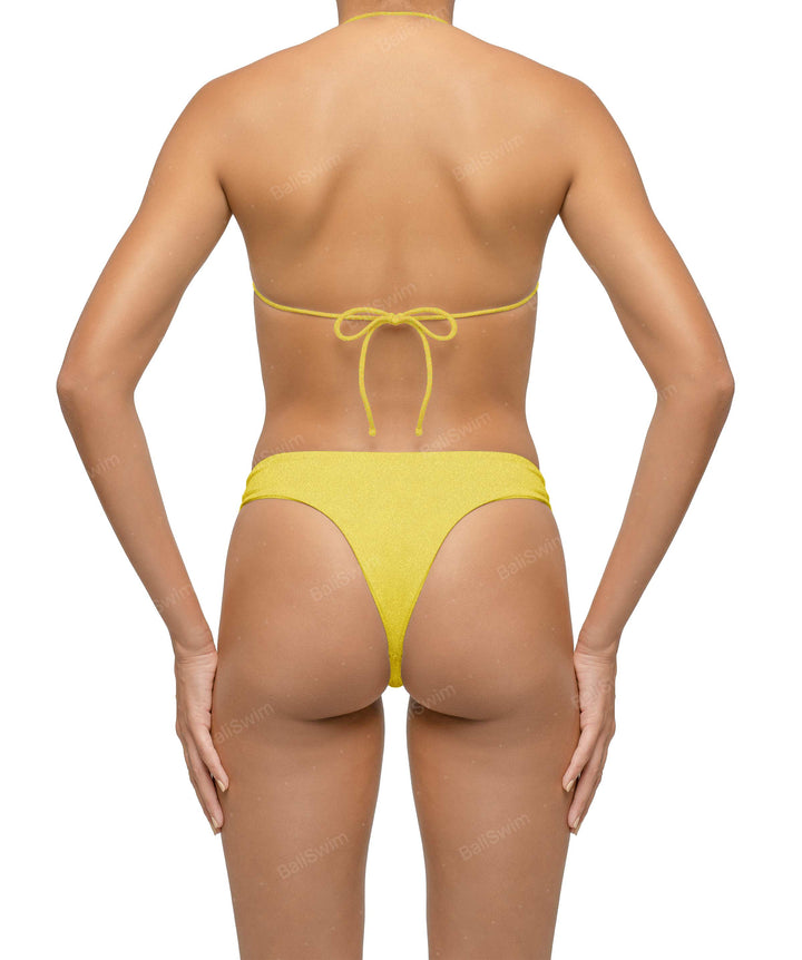 BSWS-T122 Wave Ring Halter Bikini Top