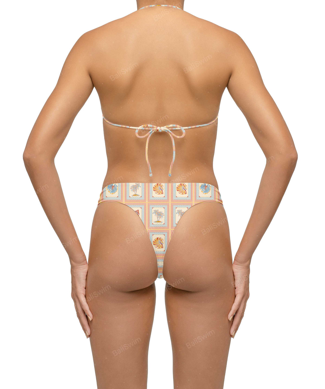 BSWS-B122 Double Ring Brief Bikini Bottom