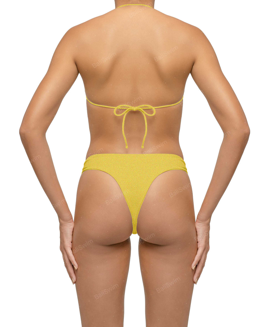 BSWS-T122 Wave Ring Halter Bikini Top