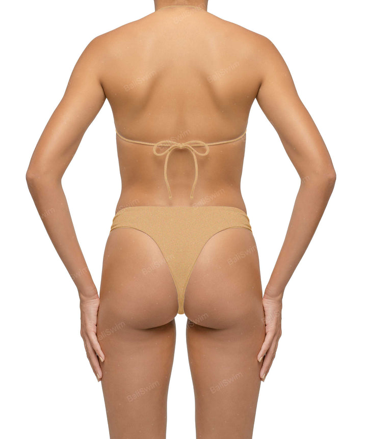 BSWS-T122 Wave Ring Halter Bikini Top