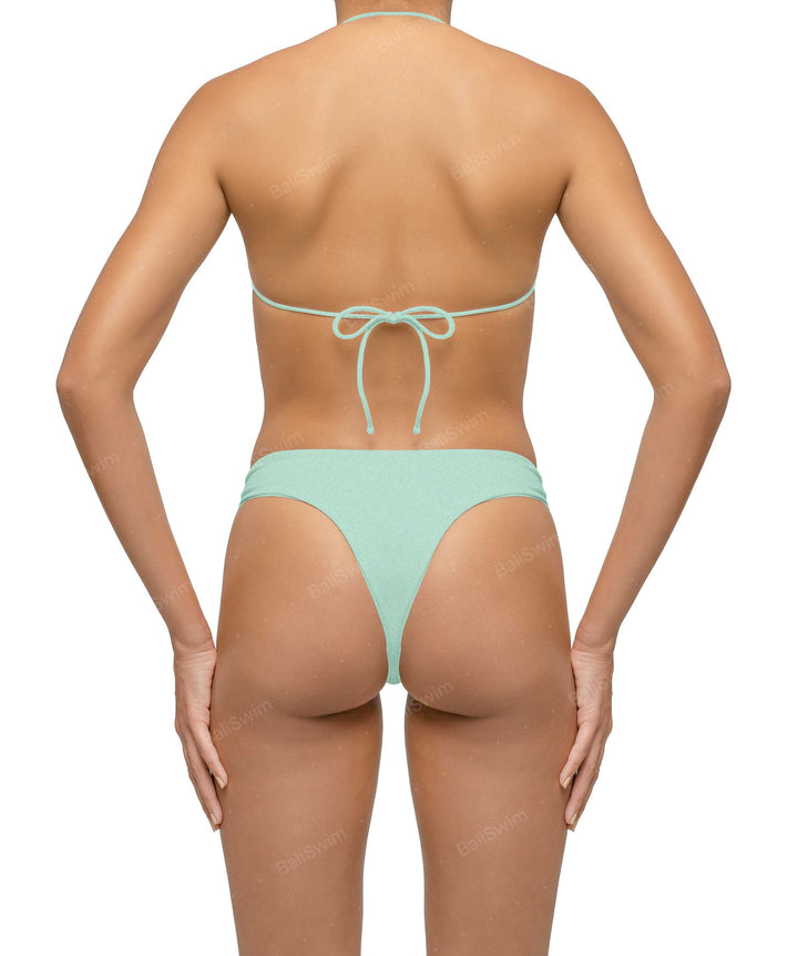 BSWS-T122 Wave Ring Halter Bikini Top