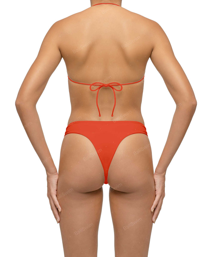 BSWS-T122 Wave Ring Halter Bikini Top