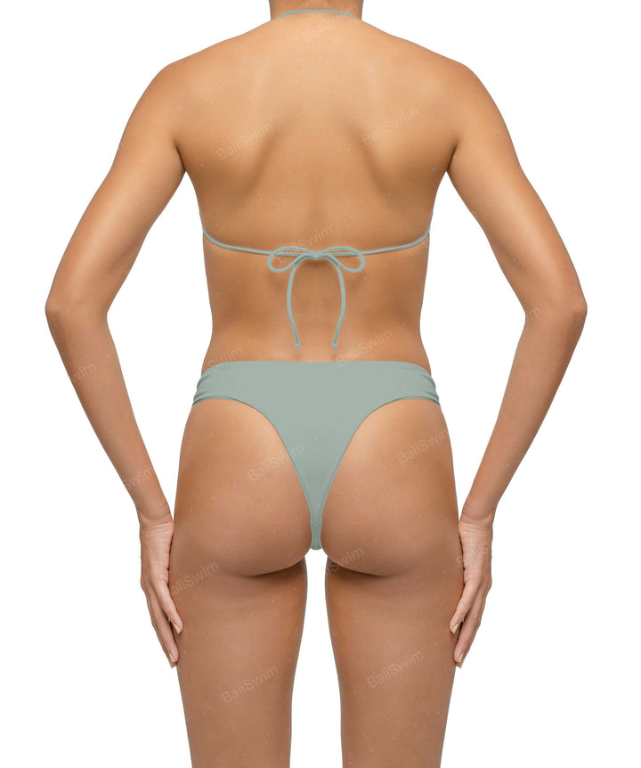 BSWS-T122 Wave Ring Halter Bikini Top