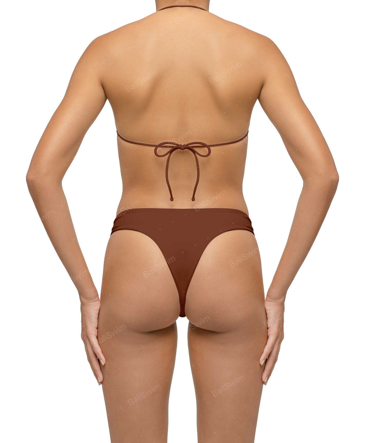 BSWS-T122 Wave Ring Halter Bikini Top