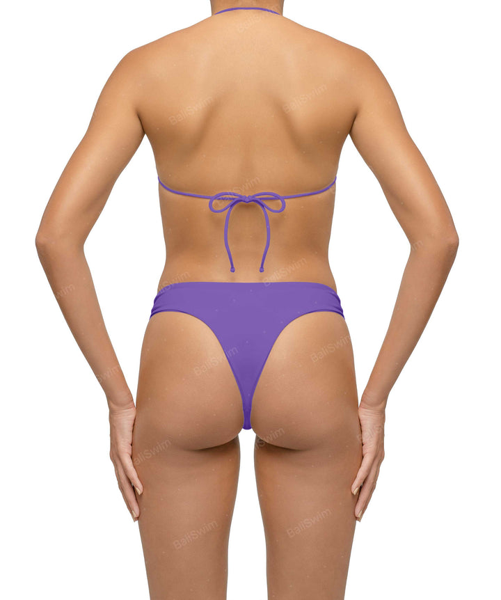 BSWS-T122 Wave Ring Halter Bikini Top