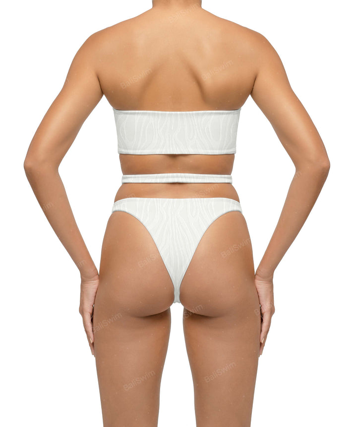BSWS-B123 High Waisted Cut-out Bikini Bottom