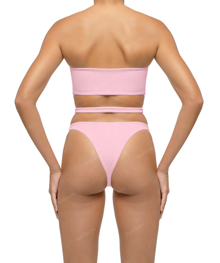 BSWS-B123 High Waisted Cut-out Bikini Bottom