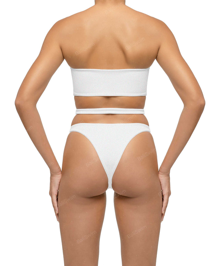 BSWS-B123 High Waisted Cut-out Bikini Bottom