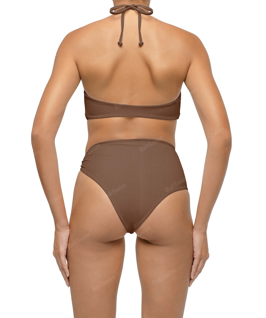 BSWS-B126 Asymetrical Wave Ring Bikini Bottom