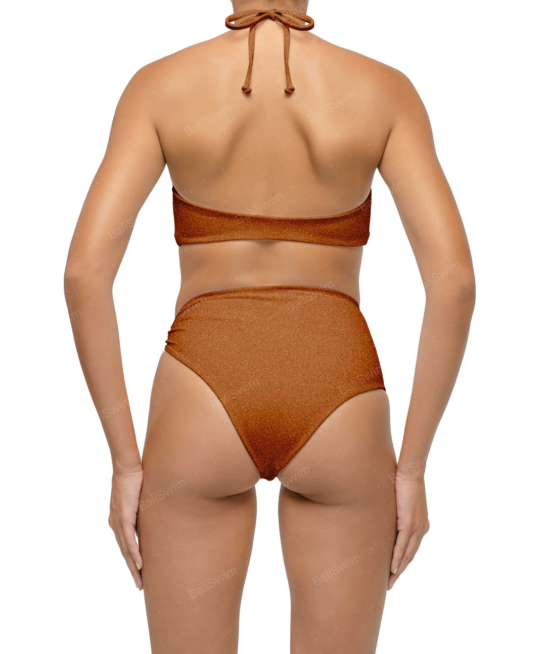 BSWS-B126 Asymetrical Wave Ring Bikini Bottom