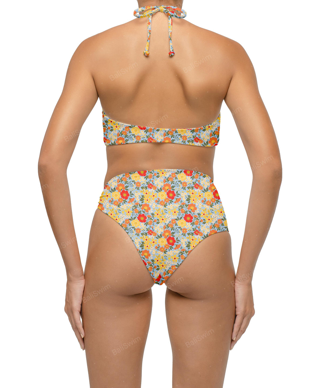 BSWS-B126 Asymetrical Wave Ring Bikini Bottom