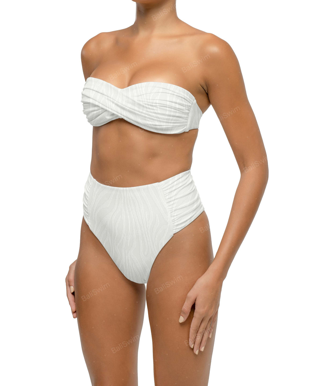 BSWS-T127 Twist Bandeau Bikini Top