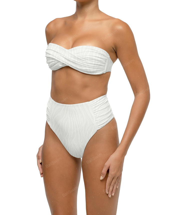 BSWS-T127 Twist Bandeau Bikini Top