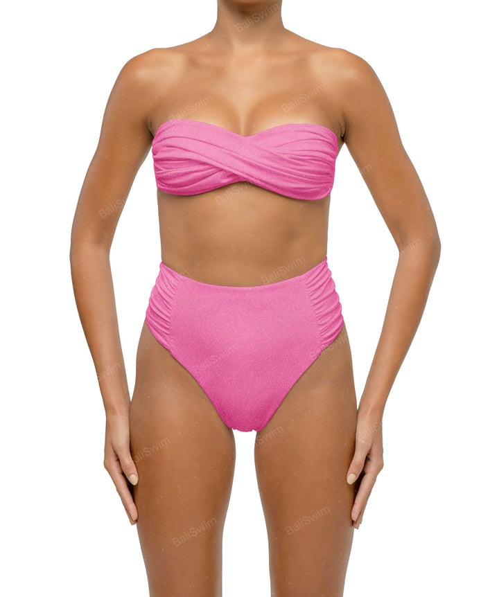 BSWS-T127 Twist Bandeau Bikini Top