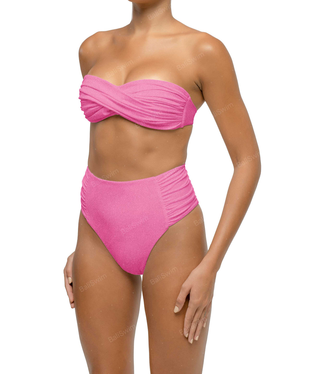 BSWS-T127 Twist Bandeau Bikini Top