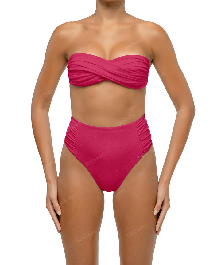 BSWS-T127 Twist Bandeau Bikini Top
