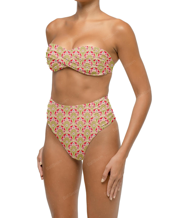 BSWS-T127 Twist Bandeau Bikini Top