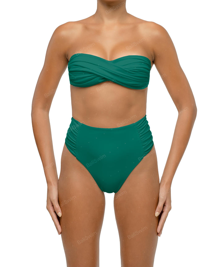 BSWS-T127 Twist Bandeau Bikini Top