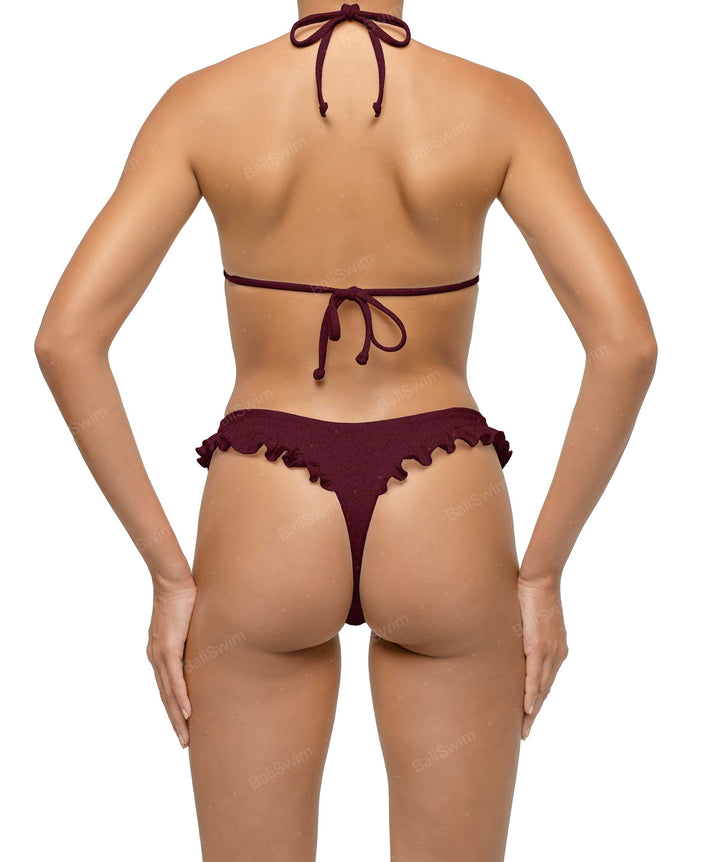 BSWS-B130 Ruffle Bikini Bottom