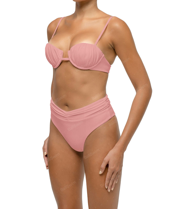 BSWS-B131 Ruched Bikini Bottom