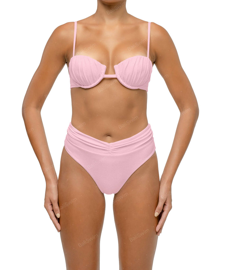 BSWS-B131 Ruched Bikini Bottom