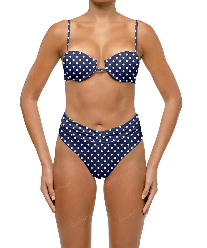 BSWS-B131 Ruched Bikini Bottom