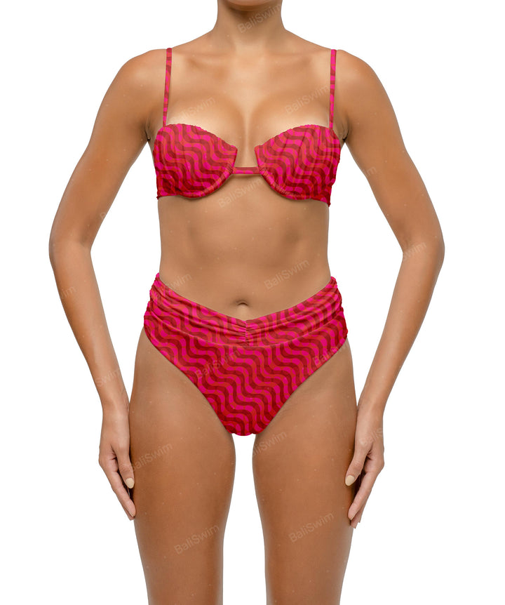BSWS-B131 Ruched Bikini Bottom