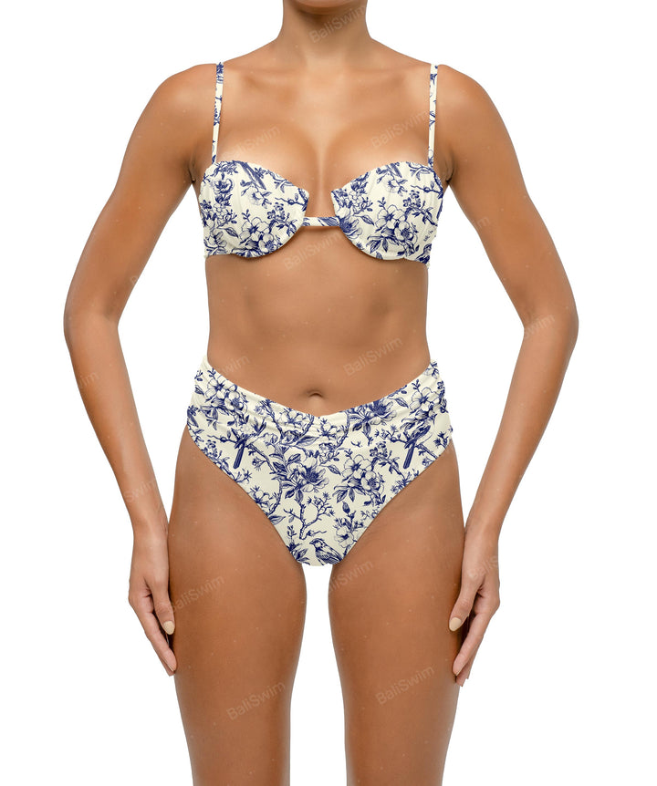 BSWS-B131 Ruched Bikini Bottom