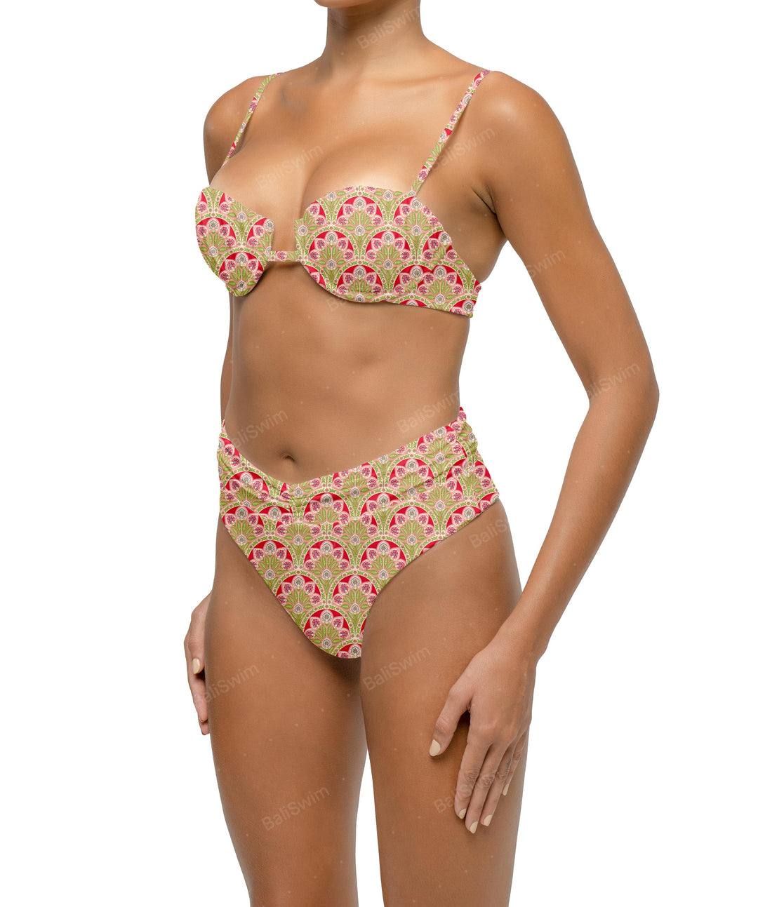 BSWS-B131 Ruched Bikini Bottom