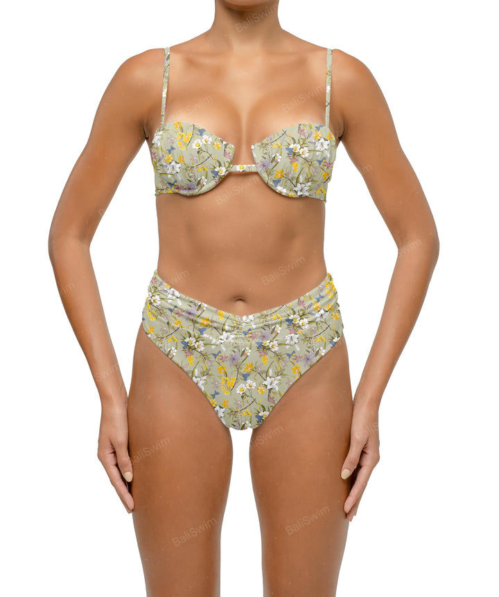 BSWS-B131 Ruched Bikini Bottom