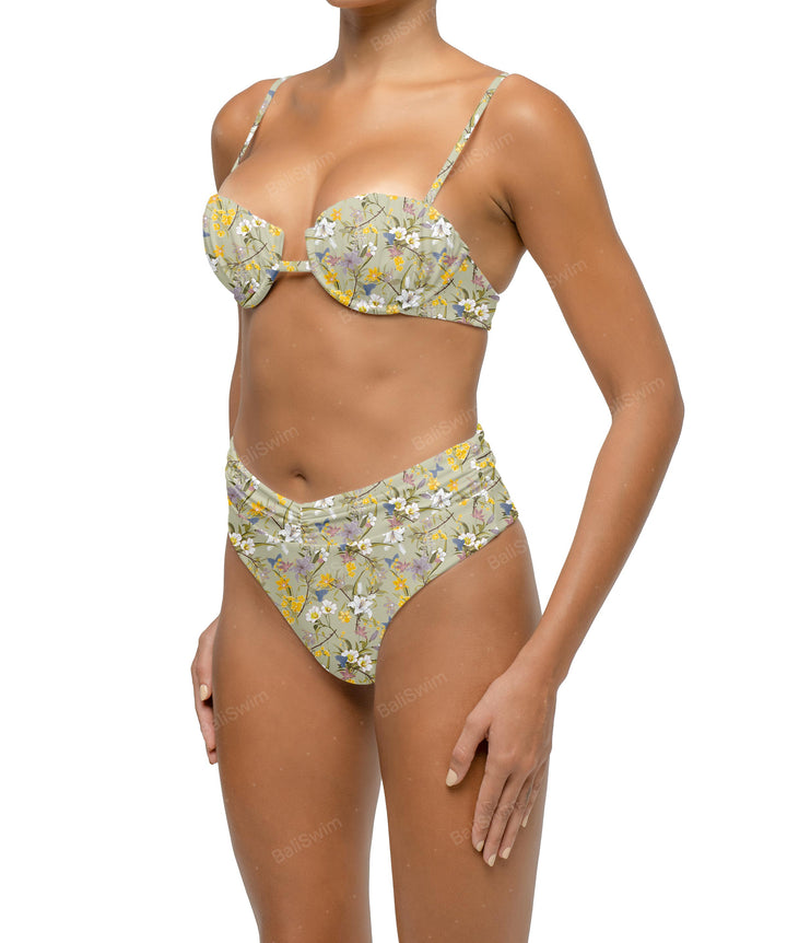BSWS-B131 Ruched Bikini Bottom