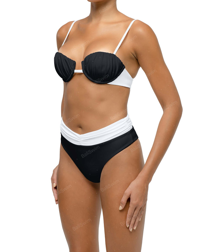 BSWS-B131 Ruched Bikini Bottom