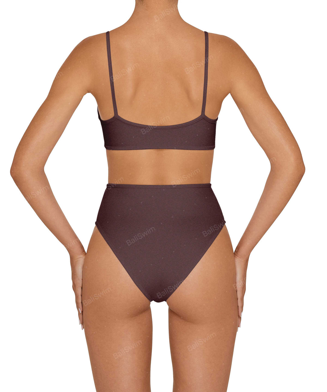 BSWS-B136 High Waisted Bottom With Binding