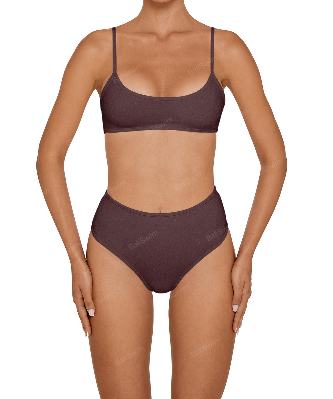 BSWS-B136 High Waisted Bottom With Binding