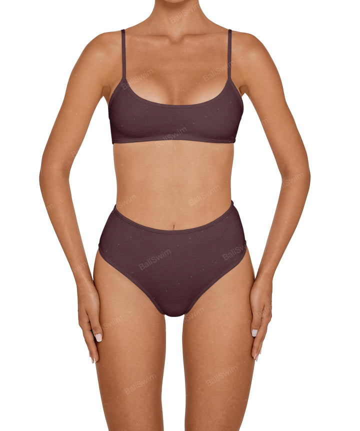 BSWS-B136 High Waisted Bottom With Binding