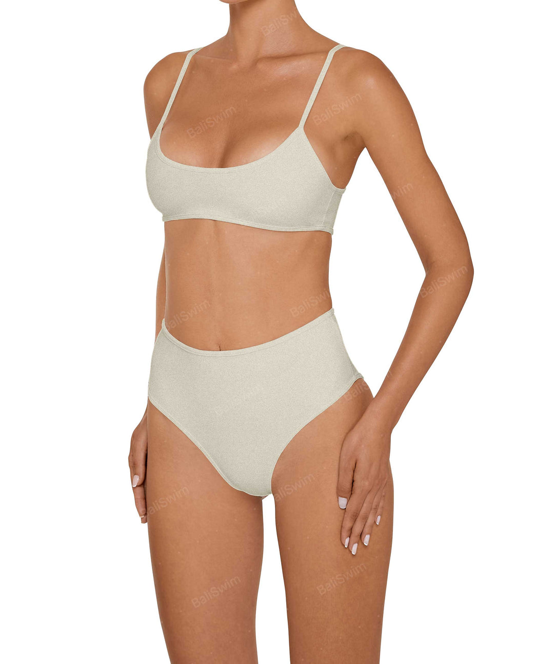 BSWS-B136 High Waisted Bottom With Binding