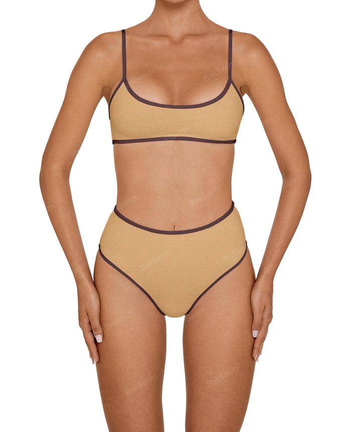 BSWS-B136 High Waisted Bottom With Binding