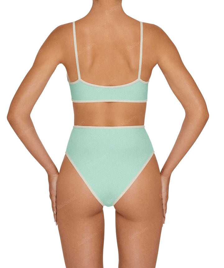 BSWS-B136 High Waisted Bottom With Binding