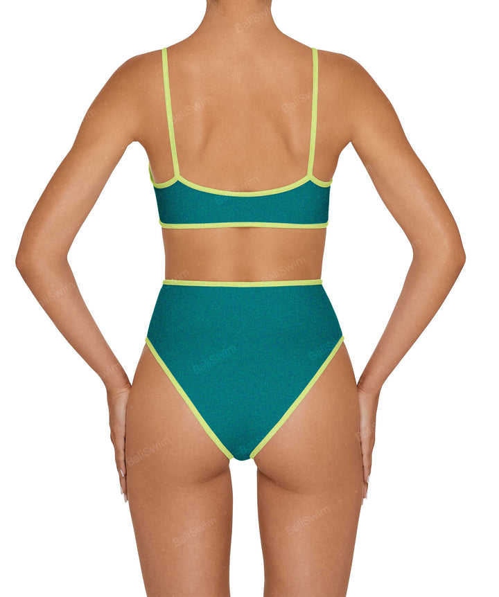 BSWS-B136 High Waisted Bottom With Binding