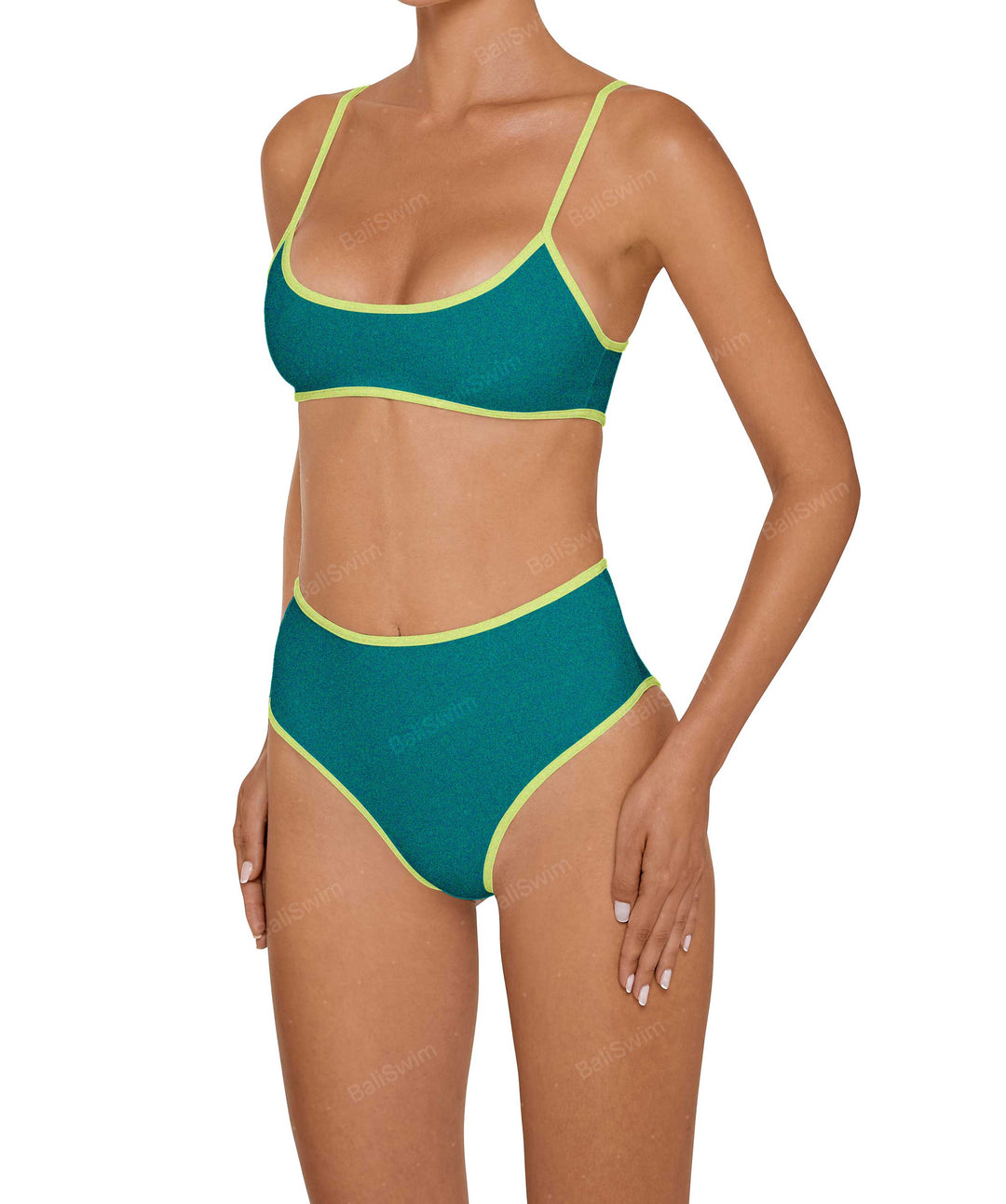 BSWS-B136 High Waisted Bottom With Binding