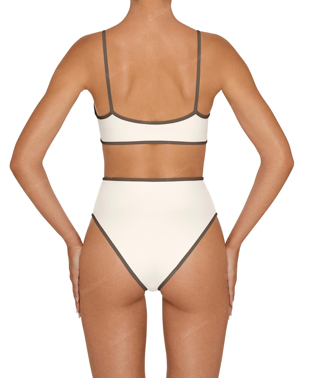 BSWS-B136 High Waisted Bottom With Binding