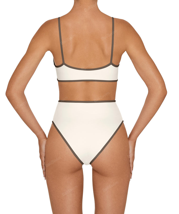 BSWS-B136 High Waisted Bottom With Binding