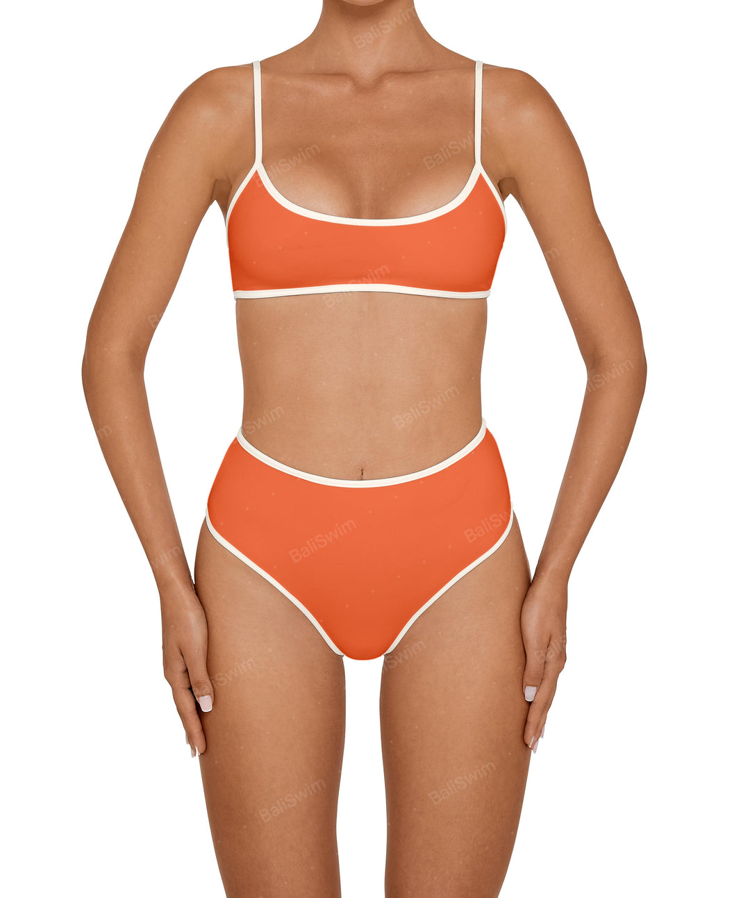 BSWS-B136 High Waisted Bottom With Binding