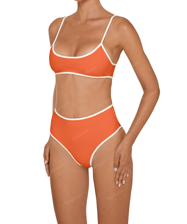 BSWS-B136 High Waisted Bottom With Binding